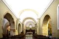 Riola Sardo: chiesa parrocchiale di San Martino Vescovo: la navata verso il presbiterio