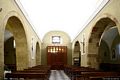 Riola Sardo: chiesa parrocchiale di San Martino Vescovo: la navata verso il portone di ingresso