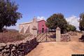 Ruinas-La chiesa campestre di San Teodoro come appariva prima della demolizione del campanile a vela