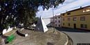 Sadali: la fontana a forma di piramide
