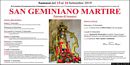 Samassi-Festa di San Gemiliano: manifesto