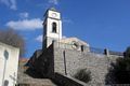 Samassi: chiesa parrocchiale della Beata Vergine di Monserrat: scalinata di accesso