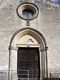 Samassi: chiesa parrocchiale della Beata Vergine di Monserrat: il portale