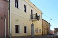 Samatzai: il palazzo dell’ex Municipio di Samatzai che ospita la Biblioteca Comunale