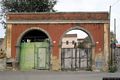 Samatzai: il Palazzo Baronale: l’ingresso