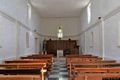 Samugheo: chiesa campestre di Santa Maria: interno verso il presbiterio