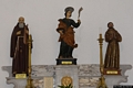 San Gavino Monreale-chiesa di Santa Lucia: statue dei Santi