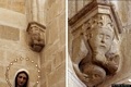 San Gavino Monreale-chiesa di San Gavino Martire: Ugone III con la figlia Benedetta