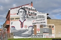 San Gavino Monreale-'Gigi Riva e lo scudetto del Cagliari', opera di Mamblo in via Convento 103