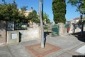 San Giovanni Suergiu-Istituto Comprensivo statale Guglielmo Marconi: ingresso del campo polivalente all’aperto della scuola secondaria
