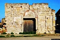 San Giovanni Suergiu-Vecchia chiesa di San Giovanni Battista: facciata