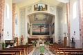 San Giovanni Suergiu-Villaggio Palmas: la chiesa parrocchiale della Vergine delle Grazie San Giovanni Suergiu-Villaggio Palmas: la chiesa parrocchiale della Vergine delle Grazie