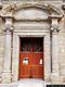 Sanluri: chiesa parrocchiale di Nostra Signora delle Grazie: il portale di ingresso principale