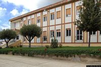 Sanluri-L'edificio che ospita la sede della Provincia del Medio Campidano