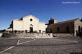 La chiesa di San Francesco con il Convento dei Padri Cappuccini