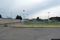 San Nicolò d’Arcidano: impianti sportivi della via Nuoro: ingresso del campo Comunale da Calcetto