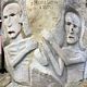 San Nicolò Gerrei-monumento dedicato a Salvatore Corrias: il particolare