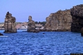 Carloforte-I faraglioni indicati come le Colonne Carloforte-I faraglioni indicati come le Colonne