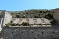 Carloforte-Resti delle tramogge della vecchia miniera di Capo Rosso