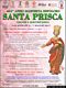 San Sperate-manifesto della festa di Santa Prisca