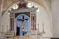 San Sperate: chiesa di San Sperato: la Cappella del Santissimo Crocifisso