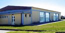 San Sperate: Campo Sportivo polivalente: esterno della Piscina Comunale