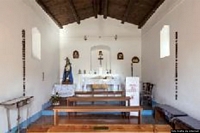 Santadi-Barrua: interno della chiesa parrocchiale di Santa Maria di Monte Fracca