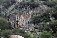 Santadi-Grotta del Monte Meana: ingresso della grotta