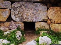 Santadi: barrancu Mannu: la tomba di giganti