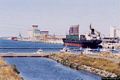 Santa Giusta: il canale del Porto Industriale di Oristano