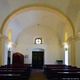 Santa Giusta: chiesa di Santa Severa: interno verso il portale di ingresso