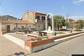Santa Giusta-La piazza dei Martiri con il Monumento ai caduti