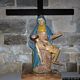 Santa Giusta-Cattedrale di Santa Giusta: gruppo Madonna e Cristo