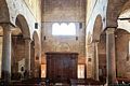 Santa Giusta-Cattedrale di Santa Giusta: interno verso il portale di ingresso