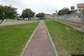 Santa Giusta-Scuole Medie di Santa Giusta: la pista per il salto in lungo