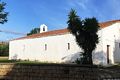 Baunei-Santa Maria Navarrese: Santuario della Beata Vergine Assunta visto dal retro Baunei-Santa Maria Navarrese: Santuario della Beata Vergine Assunta visto dal retro