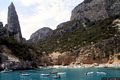 Cala Goloritzè: veduta di Cala Golortze