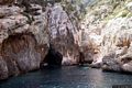 Le piscine naturali: ingresso della grotta Bianca