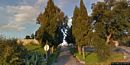Sant’Andrea Frius: il vialetto di accesso al Cimitero Comunale di Sant’Andrea Frius
