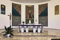 Sant’Antioco-chiesa parrocchiale di Santa Maria Goretti Vergine Martire: il presbiterio