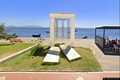 Sant’Antioco-Il Monumento ai caduti visto dal lungomare Cristoforo Colombo
