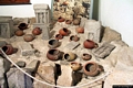 Sant’Antioco-Gli originali delle urne e steli funerarie del Tophet fenicio
