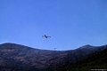 Sant’Antioco-Incendio a Coaquaddus: canadair ed elicottero in attività di spegnimento