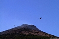 Sant’Antioco-Incendio a Coaquaddus: elicotteri in attività di spegnimento