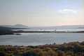 Santa Teresa di Gallura: il porto pozzo: la laguna di Porto Pozzo con la sua peschiera