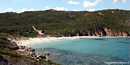 Santa Teresa di Gallura: la Balcaccia: la spiaggia di Cala la Balcaccia nota anche come spiaggia de la Balcaccia