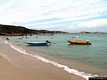 Santa Teresa di Gallura: la Marmorata: al termine della spiaggia le isole della Marmorata
