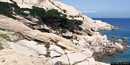 Santa Teresa: Capo Testa: sugli scogli di Cala Francesa