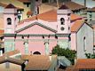 Santu Lussurgiu: chiesa di San Pietro Apostolo: veduta frontale