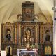 Santu Lussurgiu: chiesa di Santa Maria degli Angeli: la pregevole pala d’altare in marmo policromo